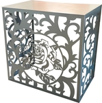 Корзина под кондиционер с лазерной резкой