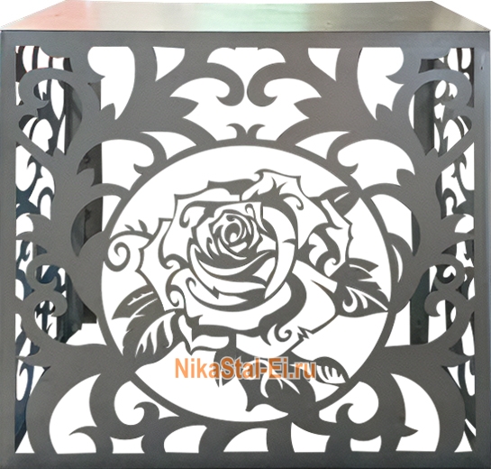 Корзина под кондиционер с лазерной резкой