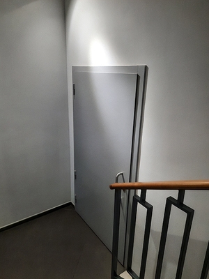 Дверь с ручкой-скобой