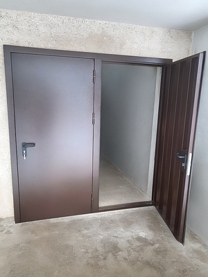 Конструкция с двумя створками