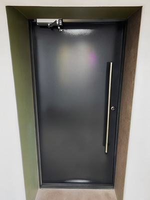 Дверь с длинной ручкой Дверь с длинной ручкой