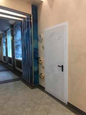 Однопольная дверь с МДФ плитой