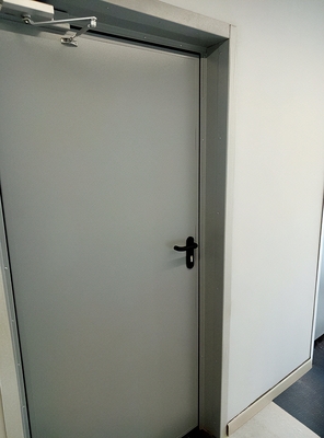 Однопольная дверь с доводчиком Однопольная дверь с доводчиком