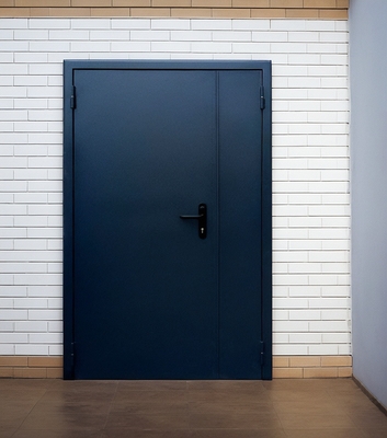 Дверь полуторной конструкции