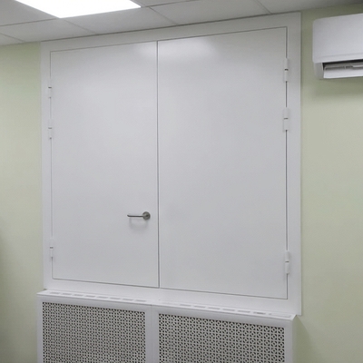 Белые оконные ставни