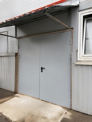 Огнезащитная двупольная дверь