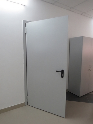 Серая стандартная дверь