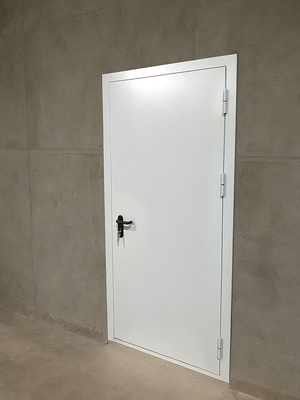 Белая огнеупорная дверь Белая огнеупорная дверь