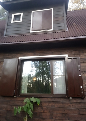 Двустворчатые ставни