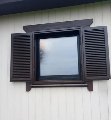 Двустворчатые ставни-жалюзи Двустворчатые ставни-жалюзи