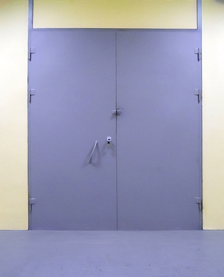 Широкая техническая дверь Широкая техническая дверь