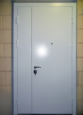 Полуторная белая дверь Полуторная белая дверь