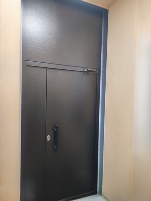 Дверь с глухой верхней вставкой