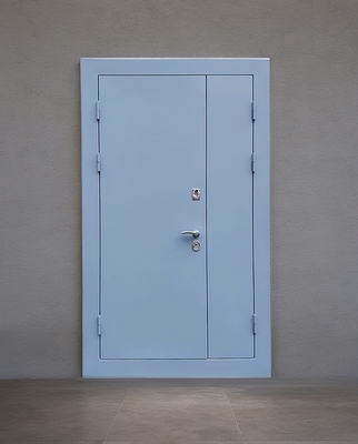 Стальная полуторная дверь Стальная полуторная дверь