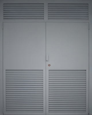 Металлические ворота для трансформаторной станции