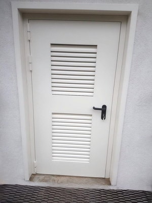 Дверь с вентиляцией, вид спереди