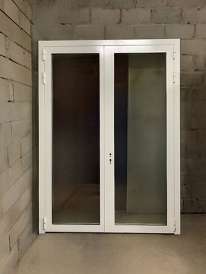 Двустворчатая дверь со стёклами