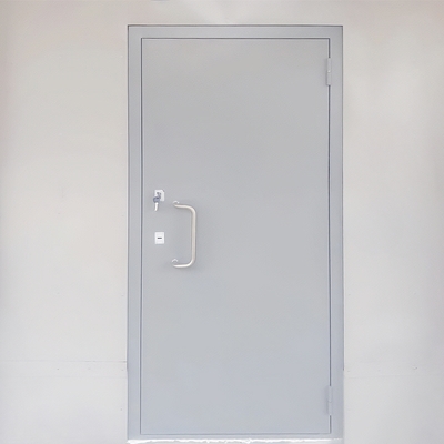 Однопольная дверь с ручкой-скобой