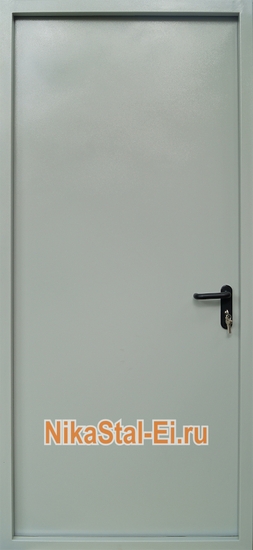 Однопольная глухая противопожарная дверь ei-60