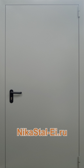 Однопольная глухая противопожарная дверь ei-60