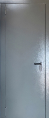 Однопольная противопожарная дверь ei-60 с узкой вставкой