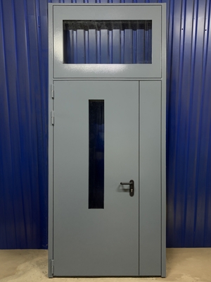 Огнестойкая дверь с верхней фрамугой