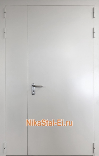 Полуторная глухая противопожарная дверь ei-60
