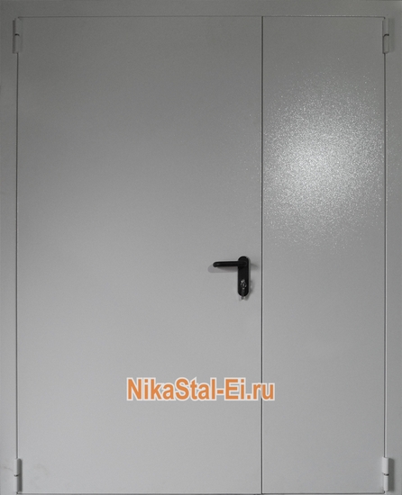 Полуторная глухая противопожарная дверь ei-60